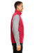 Core 365 CE703 Mens Techno Lite Water Resistant Full Zip Vest Classic Red Model Side