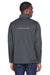 Core 365 CE708 Mens Techno Lite Water Resistant Full Zip Jacket Carbon Grey Model Back