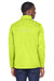 Core 365 CE708 Mens Techno Lite Water Resistant Full Zip Jacket Safety Yellow Model Back