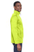 Core 365 CE708 Mens Techno Lite Water Resistant Full Zip Jacket Safety Yellow Model Side