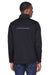 Core 365 CE708 Mens Techno Lite Water Resistant Full Zip Jacket Black Model Back