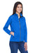 Core 365 CE708W Womens Techno Lite Water Resistant Full Zip Jacket True Royal Blue Model 3q