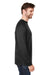 Core 365 CE800 Mens Fusion ChromaSoft Anti Static Fleece Crewneck Sweatshirt Black Model Side