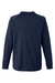 Core 365 CE800 Mens Fusion ChromaSoft Anti Static Fleece Crewneck Sweatshirt Classic Navy Blue Flat Back