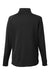 Core 365 CE801 Mens Fusion ChromaSoft Anti Static Fleece 1/4 Zip Sweatshirt Black Flat Back