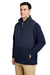 Core 365 CE890 Mens Journey Summit Hybrid Full Zip Jacket Classic Navy Blue Model 3q