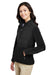 Core 365 CE890W Womens Journey Summit Hybrid Full Zip Jacket Black Model 3q