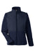 Core 365 CE890W Womens Journey Summit Hybrid Full Zip Jacket Classic Navy Blue Flat Front