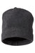 Core 365 CE901 Mens Journey Fleece Beanie Heather Charcoal Grey Flat Front