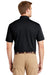 CornerStone CS4020 Mens Industrial Moisture Wicking Short Sleeve Polo Shirt Navy Blue Model Back