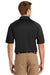 CornerStone CS410/TLCS410 Mens Select Tactical Moisture Wicking Short Sleeve Polo Shirt Black Model Back