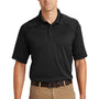 CornerStone Mens Select Tactical Moisture Wicking Short Sleeve Polo Shirt - Black