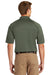 CornerStone CS410/TLCS410 Mens Select Tactical Moisture Wicking Short Sleeve Polo Shirt Tactical Green Model Back