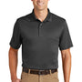 CornerStone Mens Select Moisture Wicking Short Sleeve Polo Shirt - Charcoal Grey