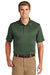 CornerStone CS412/TLCS412 Mens Select Moisture Wicking Short Sleeve Polo Shirt Dark Green Model Front