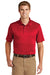 CornerStone CS412/TLCS412 Mens Select Moisture Wicking Short Sleeve Polo Shirt Red Model Front