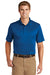 CornerStone CS412/TLCS412 Mens Select Moisture Wicking Short Sleeve Polo Shirt Royal Blue Model Front