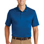 CornerStone Mens Select Moisture Wicking Short Sleeve Polo Shirt - Royal Blue