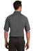 CornerStone CS420 Mens Select Tactical Moisture Wicking Short Sleeve Polo Shirt Charcoal Grey Model Back