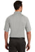 CornerStone CS420 Mens Select Tactical Moisture Wicking Short Sleeve Polo Shirt Light Grey Model Back