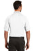 CornerStone CS420 Mens Select Tactical Moisture Wicking Short Sleeve Polo Shirt White Model Back