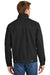 CornerStone CSJ40 Mens Duck Cloth Full Zip Jacket Black Model Back