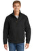 CornerStone CSJ40 Mens Duck Cloth Full Zip Jacket Black Model Front