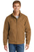 CornerStone CSJ40 Mens Duck Cloth Full Zip Jacket Duck Brown Model Front