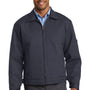 Red Kap Mens Full Zip Jacket - Charcoal Grey