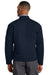 Red Kap CSJT22 Mens Full Zip Jacket Navy Blue Model Back