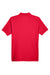 Devon & Jones D100 Mens Short Sleeve Polo Shirt Red Flat Back