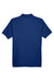 Devon & Jones D100 Mens Short Sleeve Polo Shirt True Royal Blue Flat Back