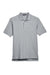 Devon & Jones D100 Mens Short Sleeve Polo Shirt Heather Grey Flat Front