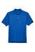 Devon & Jones D100 Mens Short Sleeve Polo Shirt French Blue Flat Front