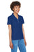 Devon & Jones D100W Womens Short Sleeve Polo Shirt True Royal Blue Model 3q