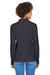 Devon & Jones D110W Womens Long Sleeve Polo Shirt Navy Blue Model Back