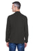 Devon & Jones D420 Mens Sueded Jersey Long Sleeve Mock Neck T-Shirt Black Model Back