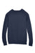 Devon & Jones D475 Mens Wrinkle Resistant V-Neck Sweater Navy Blue Flat Back