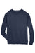 Devon & Jones D475 Mens Wrinkle Resistant V-Neck Sweater Navy Blue Flat Front