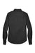 Devon & Jones D620W Womens Crown Woven Collection Wrinkle Resistant Long Sleeve Button Down Shirt Black Flat Back