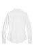 Devon & Jones D630W Womens Crown Woven Collection Wrinkle Resistant Long Sleeve Button Down Shirt White Flat Back