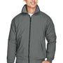 Devon & Jones Mens Classic Full Zip Jacket - Graphite Grey