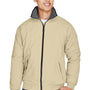 Devon & Jones Mens Classic Full Zip Jacket - Stone