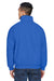 Devon & Jones D700 Mens Classic Full Zip Jacket True Royal Blue Model Back