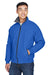 Devon & Jones D700 Mens Classic Full Zip Jacket True Royal Blue Model 3q