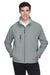 Devon & Jones D995 Mens Wind & Water Resistant Full Zip Jacket Charcoal Grey Model Front