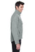 Devon & Jones D995 Mens Wind & Water Resistant Full Zip Jacket Charcoal Grey Model Side