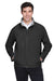 Devon & Jones D995 Mens Wind & Water Resistant Full Zip Jacket Black Model Front