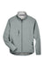 Devon & Jones D995 Mens Wind & Water Resistant Full Zip Jacket Charcoal Grey Flat Front