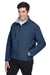 Devon & Jones D995 Mens Wind & Water Resistant Full Zip Jacket Navy Blue Model 3q